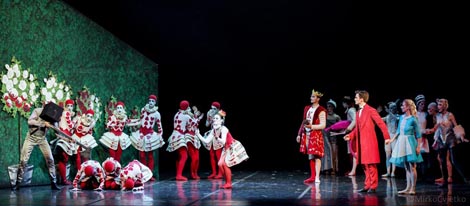 Balet Hrvatskog narodnog kazališta u Zagrebu: Lewis Carroll, Robert Moran, Ashley Page, Alisa, kor. Ashley Page, foto: © Mirko Cvjetko