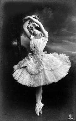Ana Pavlova u baletu Umirući labud