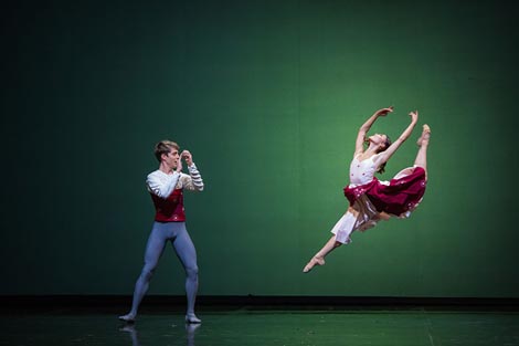 Slovensko narodno gledallišče Opera in balet Ljubljana: Balet 100 (Lok (Luk), Žica, Pastoralna simfonija), kor. Pia i Pino Mlakar, Vlasto Dedović, Milko Šparemblek, foto: Darja Štravs Tisu