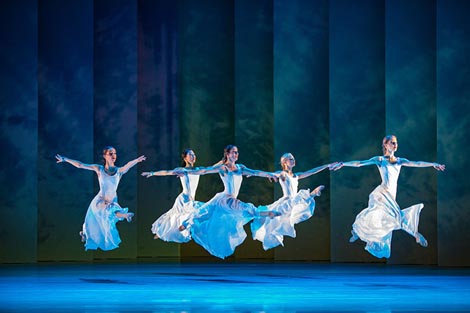 Slovensko narodno gledallišče Opera in balet Ljubljana: Balet 100 (Lok (Luk), Žica, Pastoralna simfonija), kor. Pia i Pino Mlakar, Vlasto Dedović, Milko Šparemblek, foto: Darja Štravs Tisu