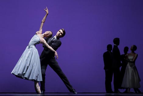 Hrvatsko narodno kazalište u Zagrebu: Baletni triptih, Ronald Savković – Felix Mendelssohn, Pjesme bez riječi, foto: © Mirko Cvjetko