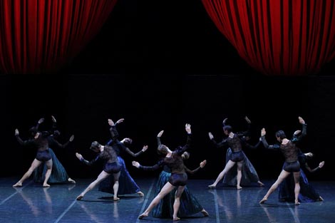 Hrvatsko narodno kazalište u Zagrebu: Baletni triptih, Nacho Duato – stara španjolska glazba, Za vas umirem, foto: © Mirko Cvjetko