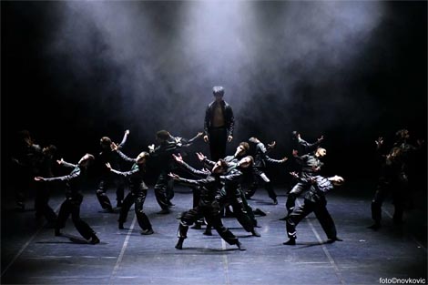 33. Muzički biennale Zagreb i Balet Hrvatskog narodnog kazališta u Zagrebu: Prekinute veze: Veronika Reutz Drobnić, Black Puzzle – Still, I Rise, kor. Takuya Sumitomo, foto: Novković