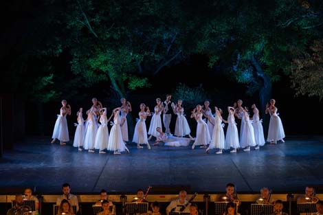 Hrvatsko narodno kazalište Split: Frédéric Chopin / Charles Gounod, Chopiniana i Valpurgina noć, kor. Anastasiia Matvienko prema Mihailu Fokinu (Chopiniana)