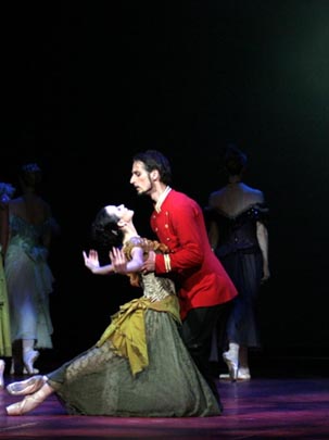 Cristina Lukanec i Andrei Köteles u baletu Ana Karenjina