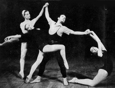 Irena MIlovan, Lj. Dokic, Octavio Cintolesi, Maja Bezjak; Hrvatsko narodno kazalište u Zagrebu, Don Juan, kor. Octavio Cintolesi