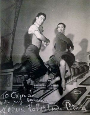 Kazimir Kokić i Anita Alvarez u predstavi Gentelmen Prefer Blondes