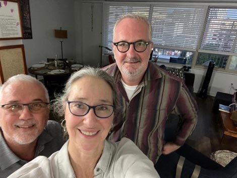 Davor Schopf, Kim Kokich i Mladen Mordej Vučković,