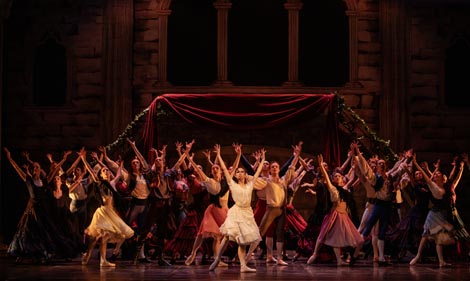 Hrvatsko narodno kazalište Split: Aleksandar Krein, Laurencia, kor. Vakthang Čabukiani, uprizorenje Nina Ananiašvili, foto: Nemi Bulat