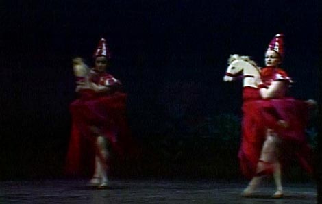 Licitarsko srce, HNK u Zagrebu, 1975., foto: screenshot