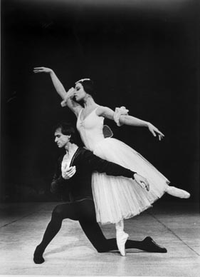 Štefan Furijan i Lidija Mila Milovac; Giselle, kor. Attilio Labis, Hrvatsko narodno kazalište u Zagrebu