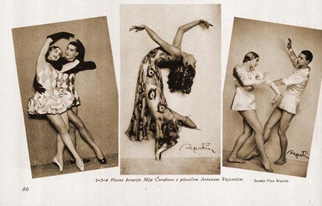 Dio članka o Miji Čorak Slavenskoj u časopisu Svijet, 28. siječnja 1933.