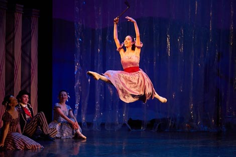Hrvatsko narodno kazalište u Osijeku: Bruno Bjelinski, Mačak u čizmama, kor. Ljiljana Gvozdenović, foto: Kristijan Cimer