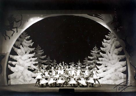 Premijera baleta Orašar u HNK-u u Zagrebu, 1931., Foto Tonka, Zavod za povijest hrvatske književnosti, kazališta i glazbe HAZU