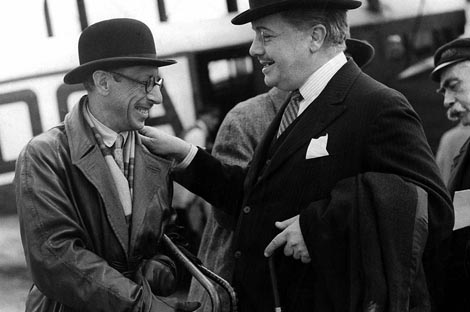 Igor Stravinski i Sergej Djagiljev