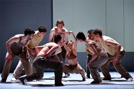 33. Muzički biennale Zagreb i Balet Hrvatskog narodnog kazališta u Zagrebu: <em>Prekinute veze</em>: Rafał Ryterski, <em>The Most Familiar Stranger</em>, kor. Alessandro Giaquinto, foto: Novković