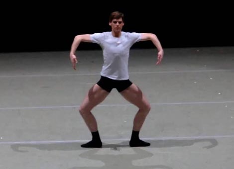 Vladimir Škljarov u koreografiji 101 Erica Gauthiera