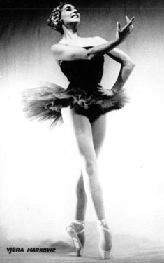 Vjera Marković u baletu Kameni cvijet, Cranko / Britten, Stuttgart, 1961.