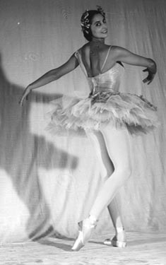 Vjera Marković kao Vila Jorgovana u baletu Trnoružica, Stuttgart